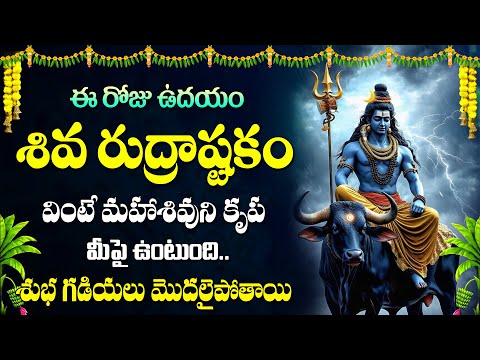 SHIVA RUDRASHTAKAM || POPULAR BHAKTI SPECIAL SONGS || TELUGU BEST SHIVA SONGS 2025|@maadevotionalstv