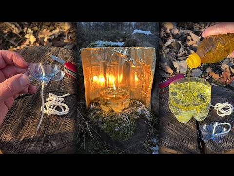 DIY Emergency Candle: Burns Up to 24 Hours with Just Oil and Water!