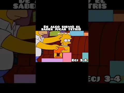 Homero Experto en Tertris #thesimpsons #homersimpson #funny #shorts #shortsfeed #shortsviral