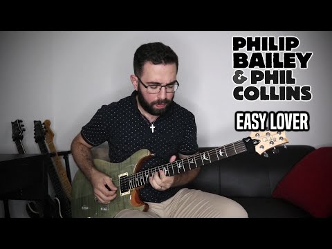 Philip Bailey & Phil Collins - Easy Lover (Guitar Cover, with Solo)