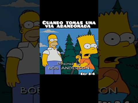 Cuando Tomas Un Atajo 🤣 #thesimpsons #funny #humor #shorts #shortsfeed #shortsviral