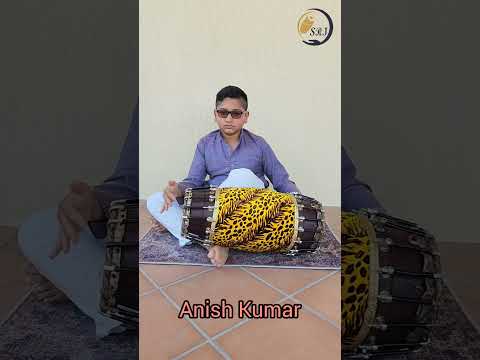 SRJ Students - Anish Kumar - Adhi Thaalam Standard Mohora #mridangam #aditalam #percussion