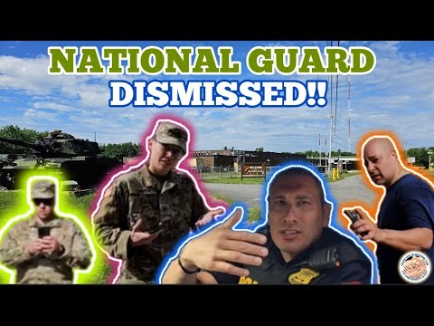 NATIONAL GUARD *DISMISSED* OVER CAMERA SERGEANT *GETS OWNED* FISHING FOR ID FIRST AMENDMENT AUDIT NY