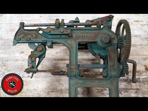 1890s' Most Unnecessarily Complicated Apple Peeler [Restoration]