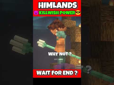 HIMLANDS SEASON 6 KILLWISH IS COMING ? #himlands #smartypie #shortvideo #herobrine #minecraft #viral