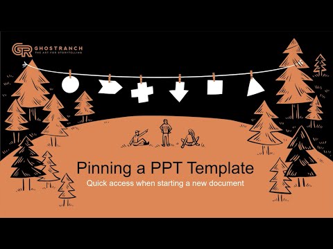 Pinning Custom PowerPoint Templates for Quick Access When Creating New Decks