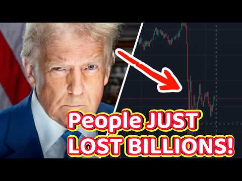 OFFICIAL Donald Trump Meme Coin CRASHES, DESTROYS Crypto Market #trump #cypto #trumpcoin