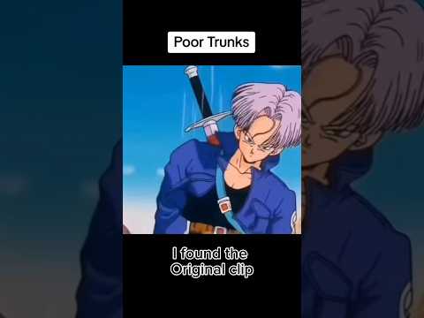 OG clip of DBZ #db #dragonball #trunks #goku #anime #meme #funny #lol #dragonballz #dragonball #fyp