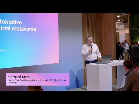 Transforming automotive industry through industrial Metaverse with Siemens and AWS | AWS Events