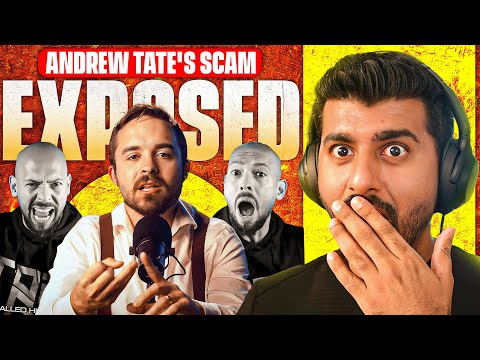 Coffeezilla expose makes Andrew Tate lose his mind