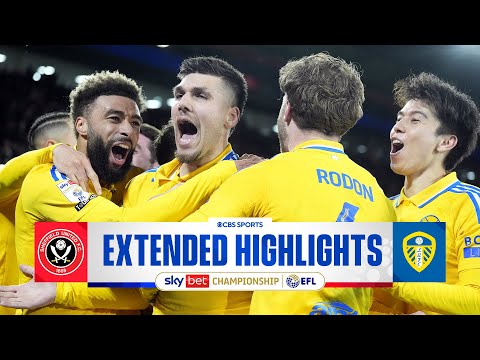 Sheffield United vs. Leeds United: Extended Highlights | EFL Championship | CBS Sports Golazo