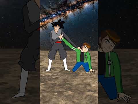 TOURNAMENT OF POWER PART 9 BEN 10 VS BLACK GOKU #goku #rajdreaming #dragonball #anime