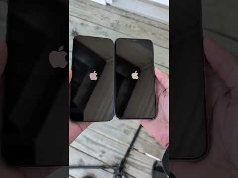 iPhone 16e Vs iPhone 11 Boot Up Test