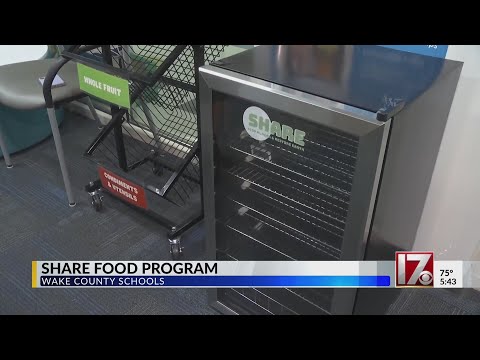 Zero waste lunch program at Wake County schools