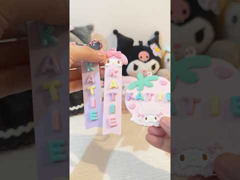 Let’s unbox custom Sanrio keychains from Japan 🥰 #sanrio #kuromi #mymelody #unboxing