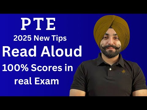 PTE 2025 read aloud new tips and strategies how to improve read aloud ( Gurwinder Sir )