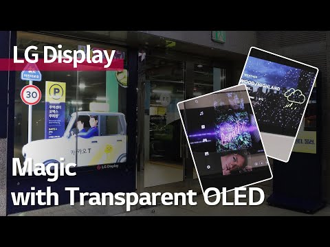 [Inside LG Display] Discover the magic of Transparent OLED