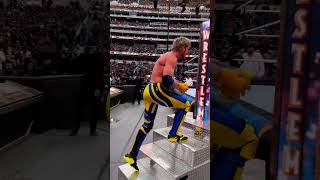 Logan Paul Takes Out KSI At Wrestlemania