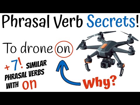 To Drone On: Phrasal Verbs with On - New Jersey Drones