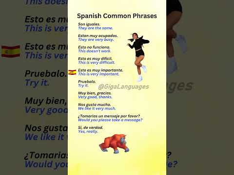 Spanish Common Expressions Part 12 #LearnSpanish #SpanishPhrases