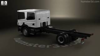 Scania P310 Crew Cab Chassis Truck 2005 3D model by 3DModels.org