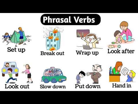 Most common Phrasal verbs | How to learn phrasal verbs | Phrasal verbs in english