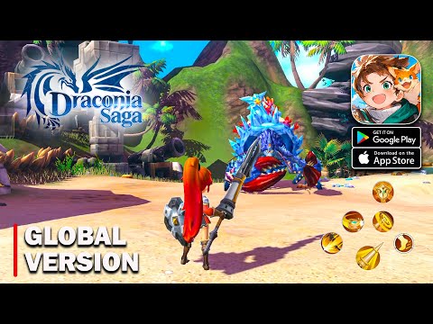 Draconia Saga GLOBAL - Official Launch MMORPG Gameplay (Android/iOS)