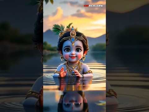 "Shri Krishna Ki Sundar Jhalak ✨ | Divine Krishna Shorts | राधे राधे #shorts"