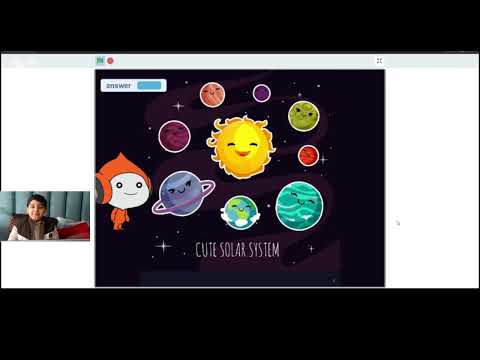 Scratch project for kids| planets project #youtube #viral #coding #programming