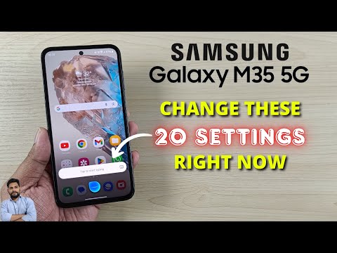 Samsung M35 5G : Change These 20 Settings Right Now