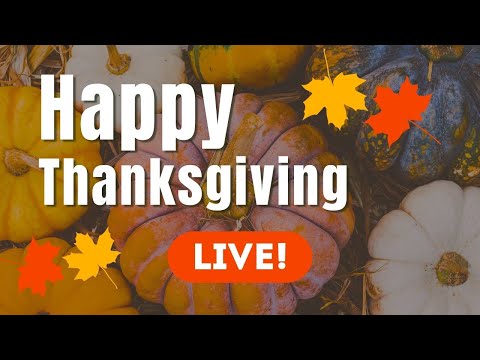 Happy Thanksgiving LIVE with Bob Baker and Pooki Lee | We are grateful for you!