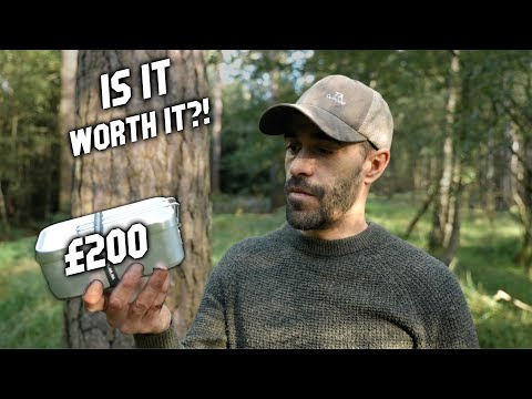 Camping with 25+ Item Survival Tin Worth £200: Solo Overnight