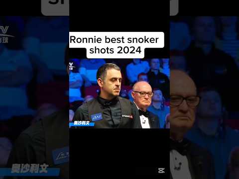 Ronnie best shots 2024 #trendingshorts #snooke #snookerplayer #shots #pool #snooker #8ballpool