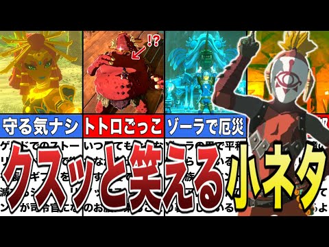 【ティアキン】ゾーラの里で雷龍の頭を起動させると…？クスッと笑える小ネタ集【ゼルダの伝説ティアーズオブザキングダム/豆知識】【ゆっくり解説】