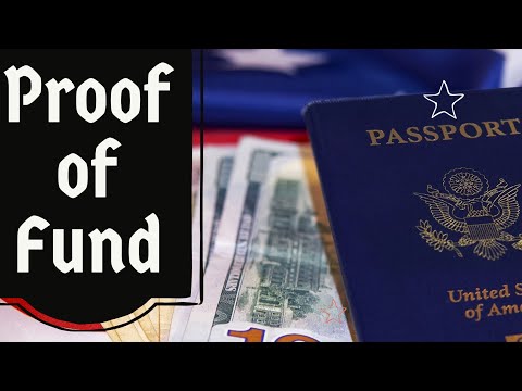 How To Show Proof Of Fund During F1 Visa Interview.