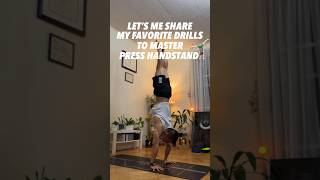 HOW TO MASTER PRESS HANDSTAND #presshandstand #handstandworkout #yogadaily