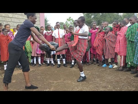 Maasai Girls learn self-defence to fight Gender-Based Violence