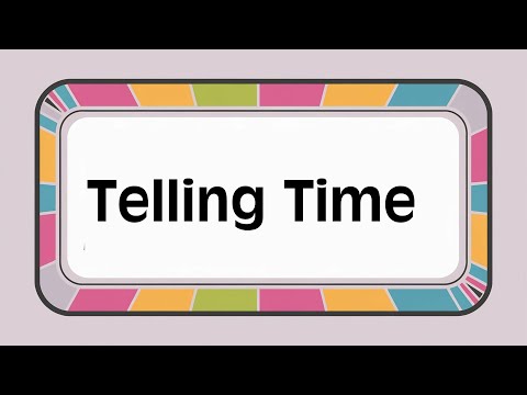 Telling time in English - Finally learn how to tell time in English