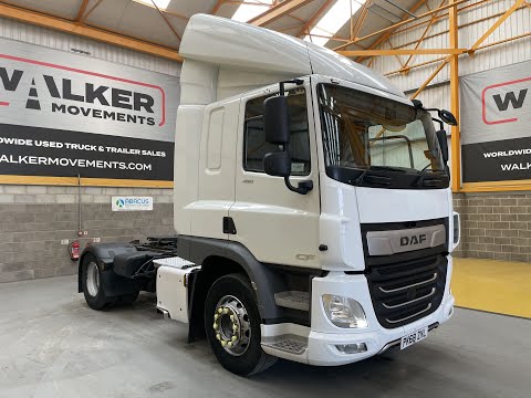 New In Stocklist For Sale: DAF CF450 *EURO 6*, 4X2 TRACTOR UNIT – 2018 – PK68 ZVL