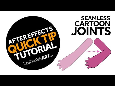 After Effects Tutorial | QUICK TIP | Seamless Cartoon Joints