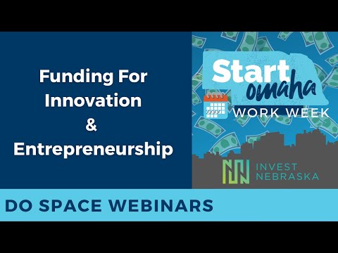 Funding for Innovation and Entrepreneurship in Nebraska