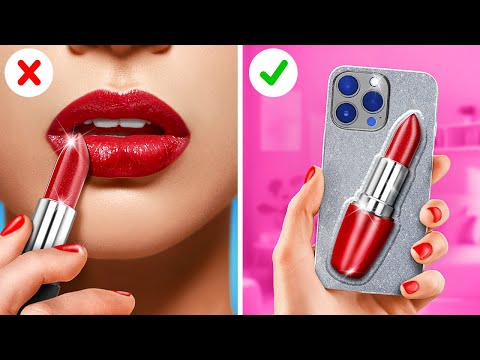 COOL PHONE CASE IDEAS 📱✨ Creative DIYs & Sneaky Tricks to Bring Phone to Class by 123 GO SCHOOL