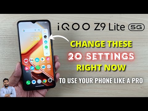 iQOO Z9 Lite 5G : Change These 20 Settings Right Now