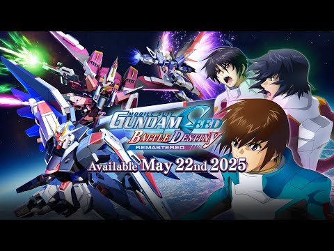 MOBILE SUIT GUNDAM SEED BATTLE DESTINY REMASTERED - Announcement Trailer