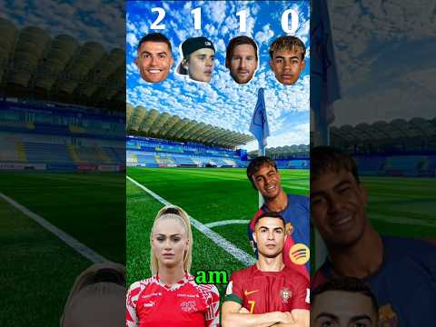 Ronaldo vs Justin Bieber vs Messi vs Lamine Yamal 🫅😎🤑