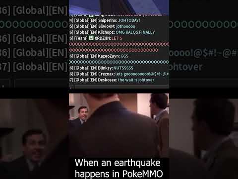 EARTHQUAKE HAPPENS IN POKEMMO