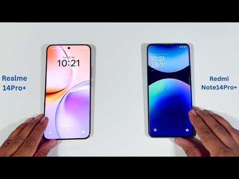 Realme 14 Pro Plus vs Redmi Note 14 Pro Plus SpeedTest and Camera Comparison