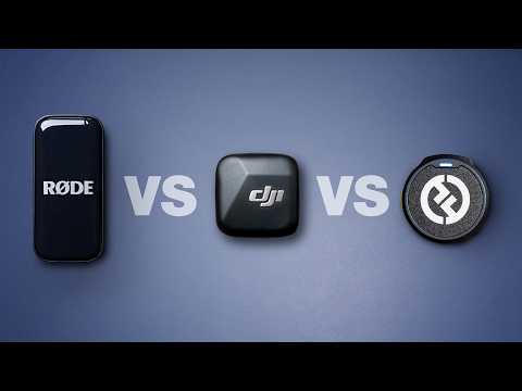 Best Budget Wireless Mic Comparison! (DJI vs Hollyland vs Rode)