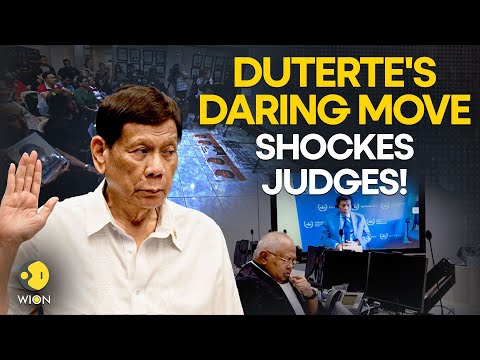 Rodrigo Duterte Trial LIVE: Philippine Duterte Daring Move Infront ICC | Philippines News | WION