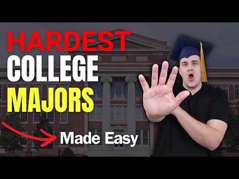 Top 10 HARDEST College Majors AND How to Hack them!